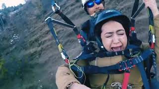 मौत को छुके टक्क से वापस /paragliding in Kullu Manali / funy video #viral video