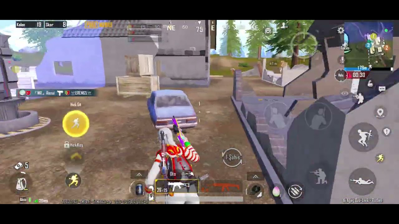Rakipler Çok Güçlü Mermi Attırmıyorlar Pubg Mobile 