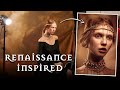 Photo Deconstruction: Renaissance Painting inspired Portrait