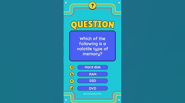 Volatile Memory#computerorganization #ytshorts #tytshorts  #quiz #csconceptsbymohan