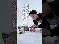 10倍でかアイスの実【山奥の雪ver】 #snow #アイスの実 #けまり先生
