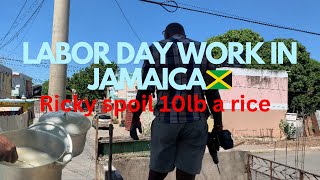 Labor day work in Kingston jamaica| Mark Golding visit us and quest what happen|