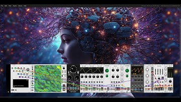 VCV Rack - A Sound Experiment No.17 (AI Image) #vcvrack  #generativemusic 11/09/2024