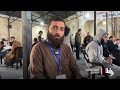 نحو 300 من حفظة القرآن الكريم يشاركون في تلاوته غيباً في جلسة واحدة بين أنقاض المسجد العمري بغزة