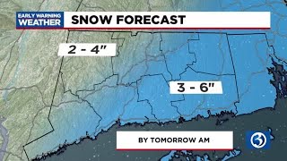 FORECAST: Plowable snow expected to impact Friday morning commute