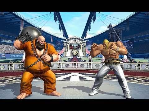 LEVEL 5 Chang Koehan VS Antonov KOF XIV BATTLE TUTORIAL The King of Fighter XIV