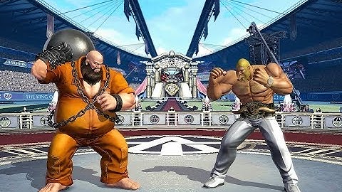 LEVEL 5 Chang Koehan VS Antonov KOF XIV BATTLE TUTORIAL The King of Fighter XIV