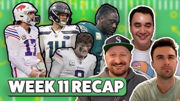 Week 11 Recap: The Ugly Eagles, Darnit Darnold, J.J. McCantThrow, and Spitgate Pt. 2
