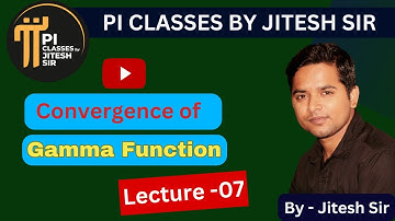 Convergence Of Gamma Function | Improper Integral | Gamma Function | Real Analysis #bscmaths #radha