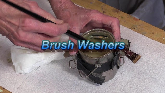 Newton Air-Tight Deluxe Brush Washer