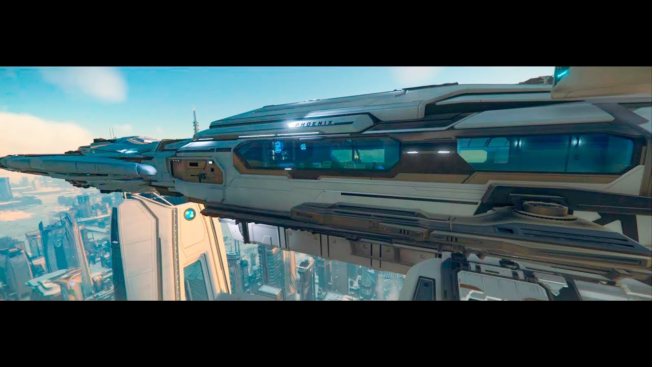 RSI Constellation Phoenix Departure - Star Citizen 4K HDR - YouTube