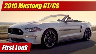 The mustang gt/cs california special joins ford's pony car lineup
along side bullitt and soon coming gt-500. full look at what's new for
2019 mus...