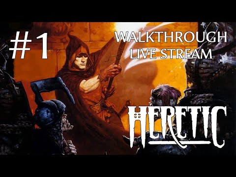 Видео: Heretic прохождение игры - Часть 1 [Ностальгическая Пятница #41 | LIVE]