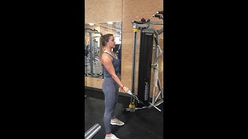 Cable One Arm Curl