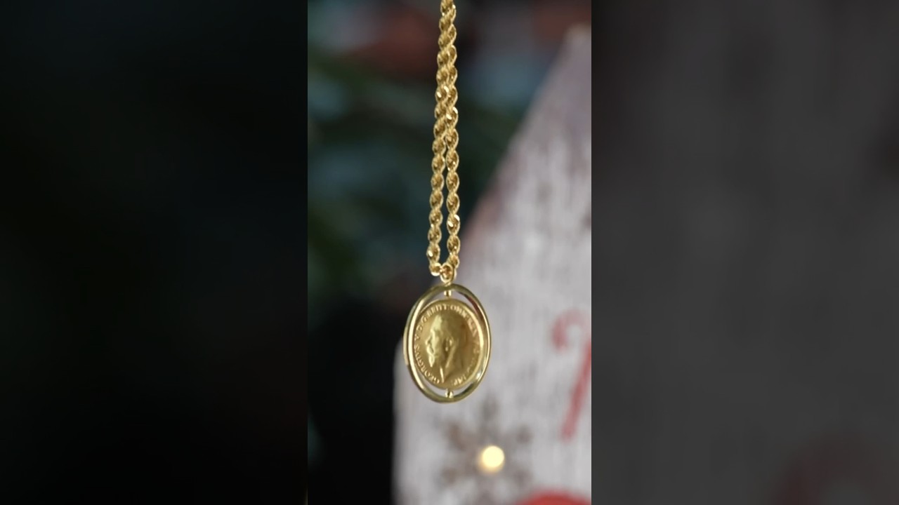 Shining in Gold: Exploring the Allure of Coin Necklaces &#xd83e&#xde99 #coinjewelry 