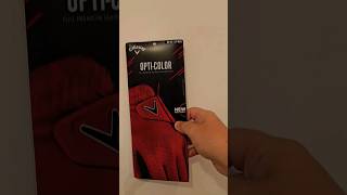 Red Callaway Opti-color glove how does it look? 🤩 #golf