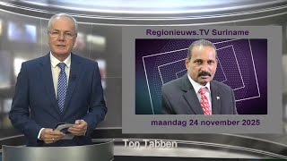Download Lagu Regionieuws TV Suriname 24 november 2025 ►$ 1.3 miljoen medicatie onbruikbaar► Bronto wraakzuchtig? MP3