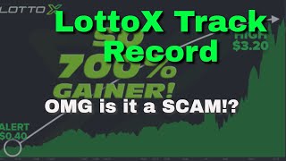 LottoX Track Record Are All Services SCAMS