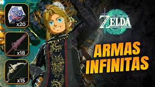 ZELDA TOTK: GLITCH MONSTRO para MULTIPLICAR QUALQUER ARMA (v1.4.3 - 2026)