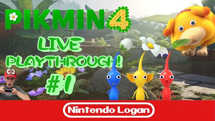 Pikmin 4 Live Playthrough! (Nintendo Switch) - YouTube