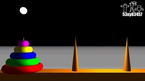 Towers of Hanoi 3D