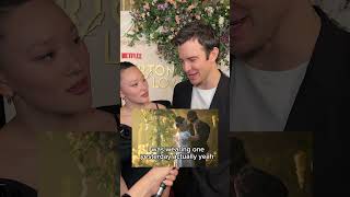 Bridgerton Season 4 Leads Yerin Ha And Luke Thompson On Sophie’s Dress And Benedict’s Undergarments Resimi