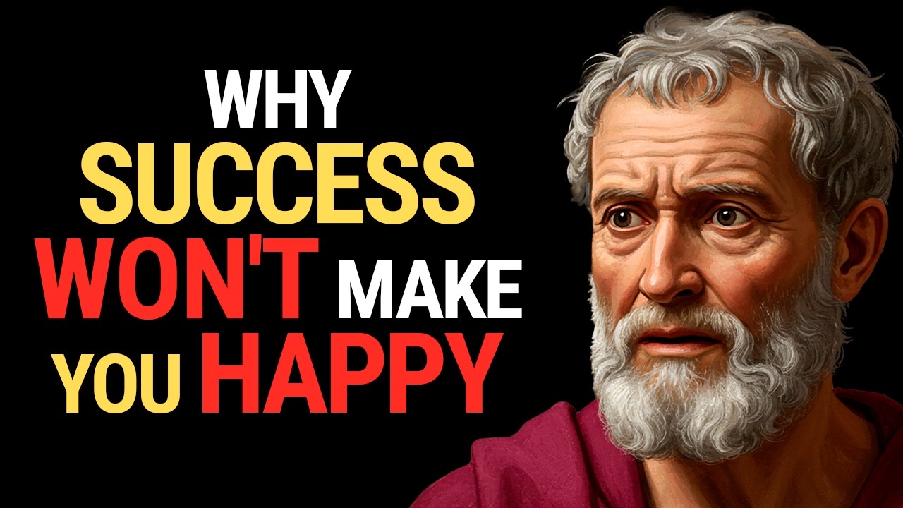 The TRUTH About SUCCESS Nobody Tells You | STOIC PHILOSOPHY - YouTube