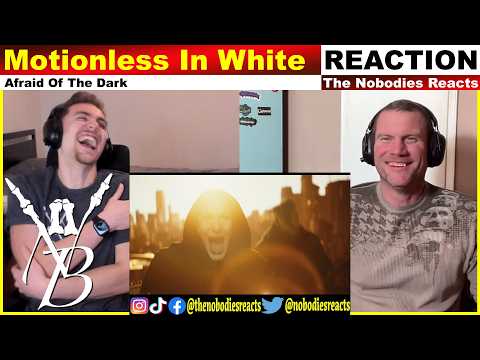 Motionless In White "Afraid Of The Dark"! (REACTION)