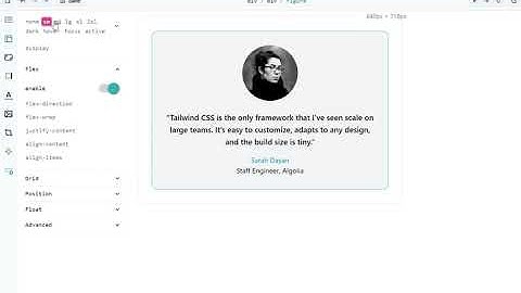 Derealize - Tailwindcss Editor Introduction