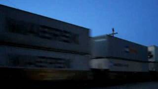 Long stack train with DPUs