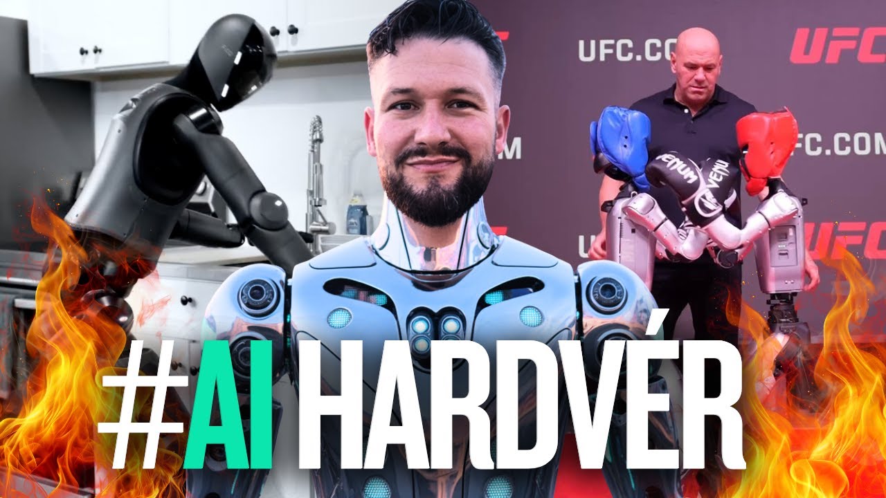 AI hardvér novinky #1: Tesla Optimus, humanoidy Figure & Unitree 🤖🦾