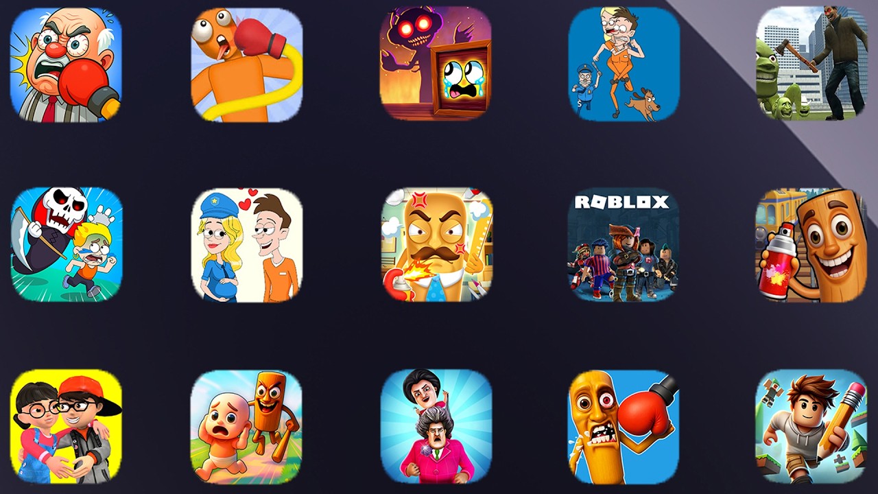 Skibidi Toilet, Poppy Playtime 5, Lin Gang Melon, Nextbots In Playground, Roblox, Minecraft, Gmod.