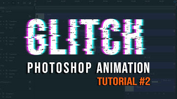 How to Create Glitch Text Animation Easily in Photoshop Timeline | Frame by Frame | Tutorial #2 |