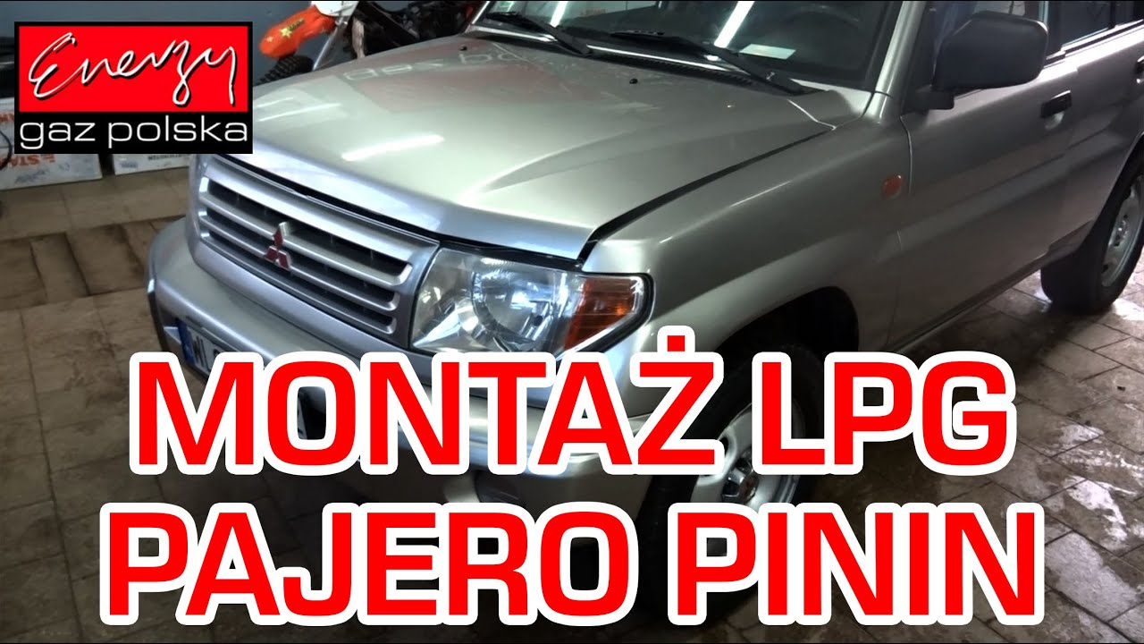 Montaż LPG Mitsubishi Pajero Pinin z 1.8 114KM 2002 w