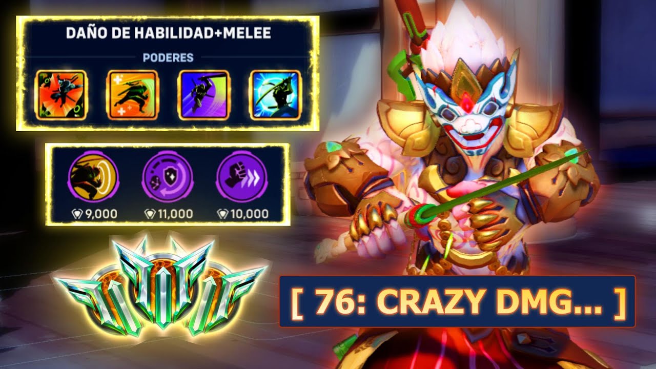 GENJI de PODER de HABILIDAD + MELEÉ es DIVERTIDISIMO (no usé el meleé)