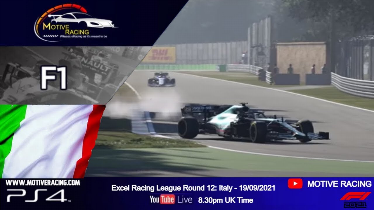 F1 2021 Excel Racing League PS4/PS5 S1 R12 Italy