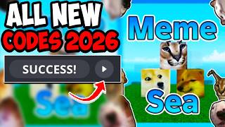 *NEW* ALL WORKING CODES FOR MEME SEA IN 2026! ROBLOX MEME SEA CODES