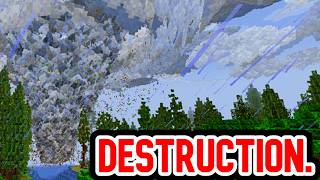 I added TORNADOES to Minecraft