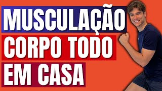 Musculação em casa, vamos ganhar massa muscular em casa