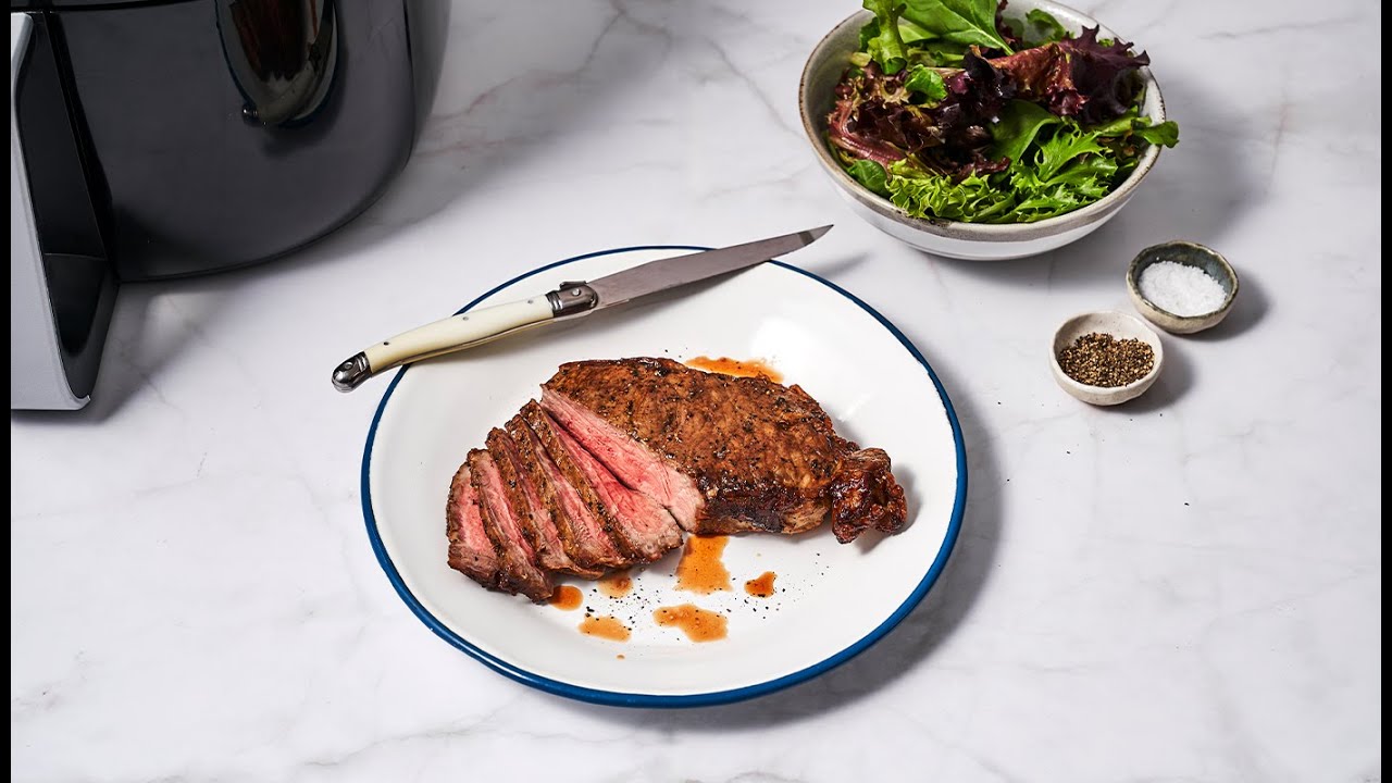 How to cook Airfryer steak YouTube