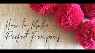 How to Make Perfect Pompoms - Using a Clover Pompom Maker