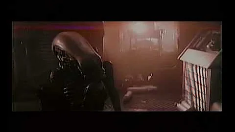 Alien deleted scene: Alien attacks Lambert - good quality