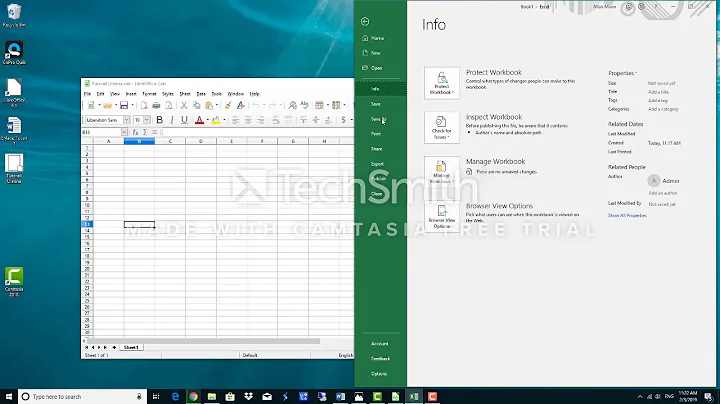 Tutorial Diferencia LibreOffice Calc y Excel