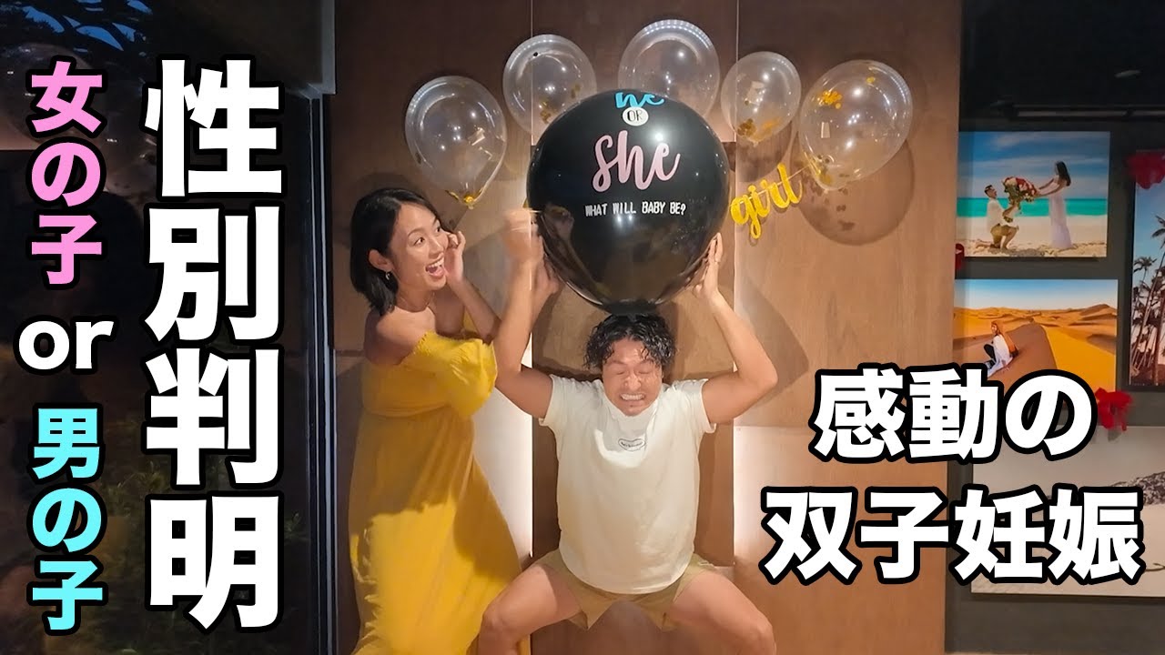 【感動】遂に双子ちゃんの性別が判明して震えた。。。。(妊娠21週)
