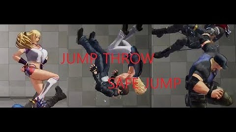 kof 15 JUMP Throw safe jump