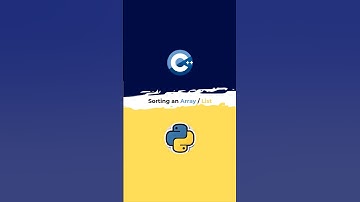 C++ vs Python: How to Sort an Array in Seconds! 🔥 #Shorts