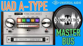 UAD A-Type Multiband Dynamic Enhancer | MASTER BUS