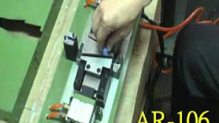 AR-106 , Pneumatic Component Lead Forming Machine