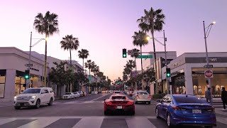 Los Angeles 4K  California Glow  Scenic Drive