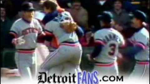 1984 Jack Morris No Hitter called by Ernie Harwell
